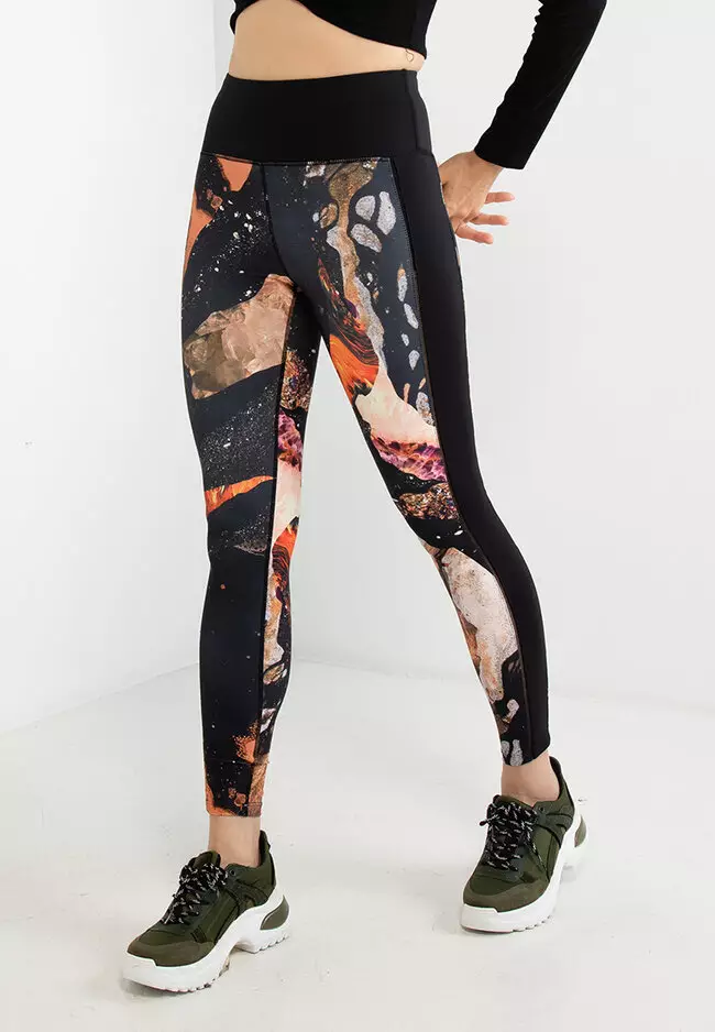 Mineral Print Leggings