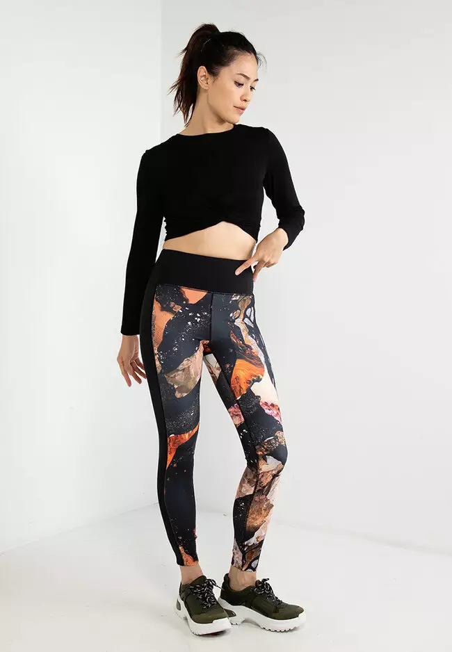 Mineral Print Leggings