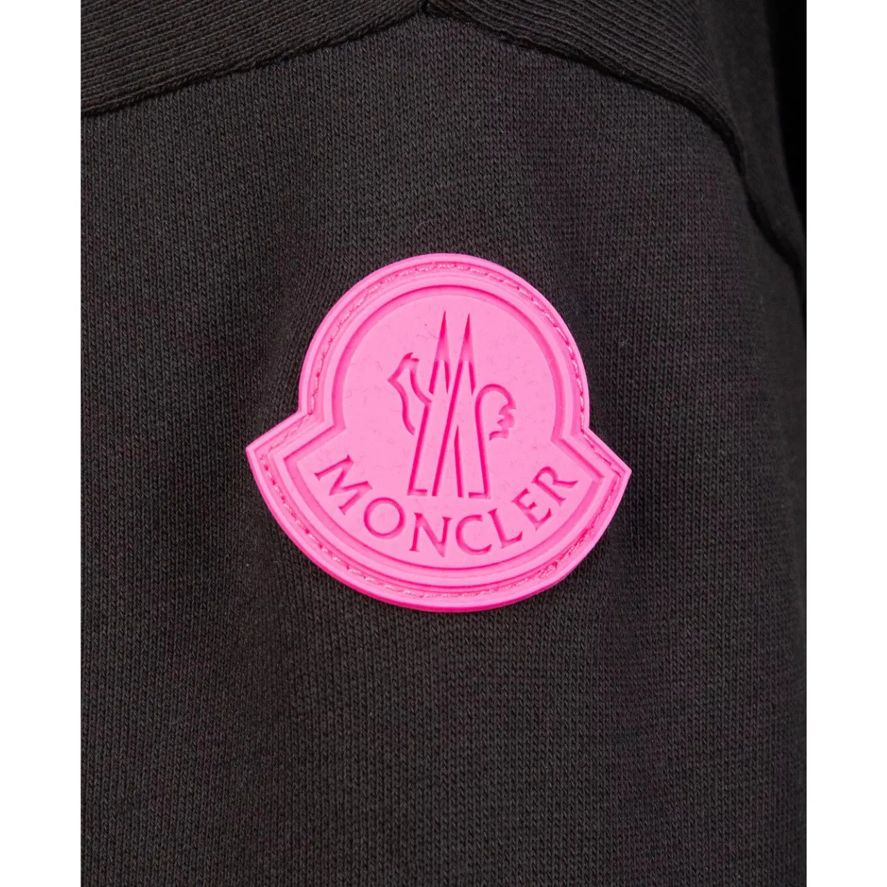 Moncler Kids Black Cardigan 2021ss