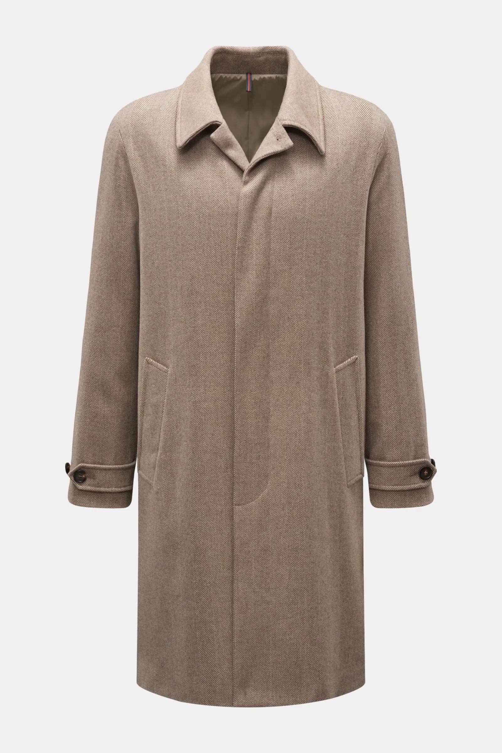 Montecore beige patterned car coat