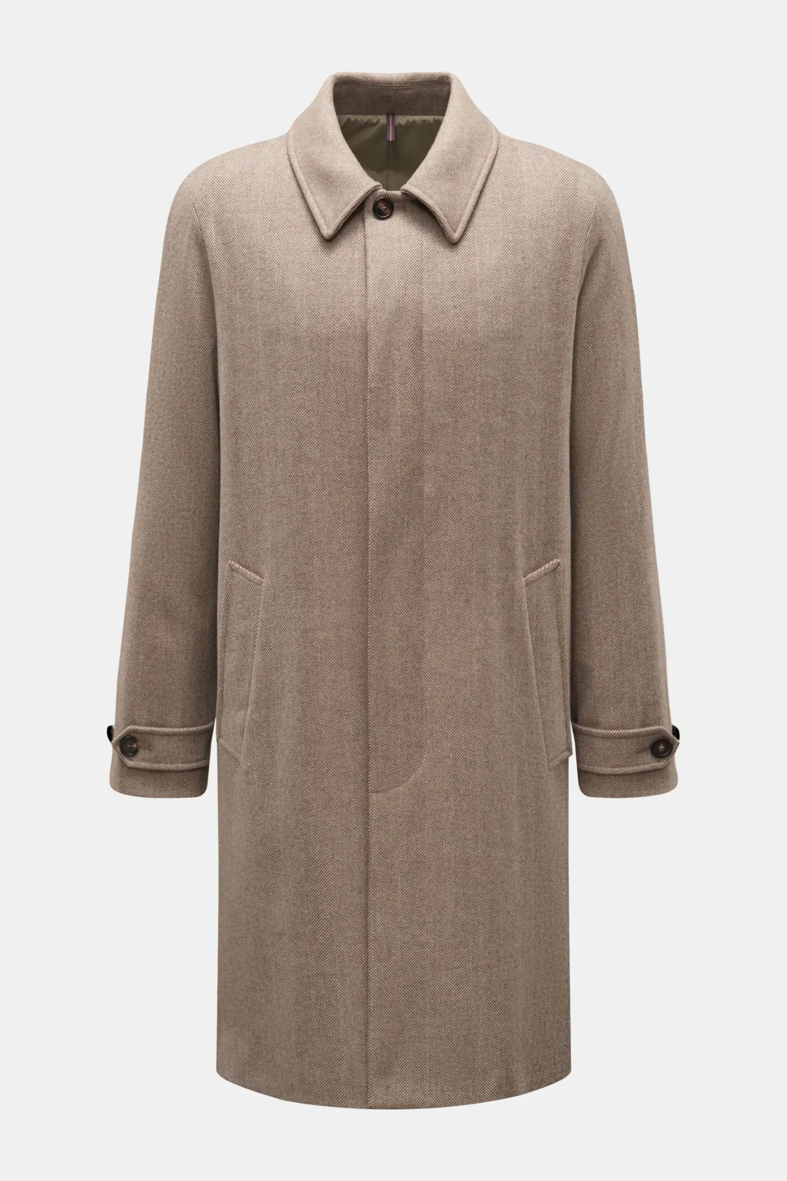 Montecore beige patterned car coat