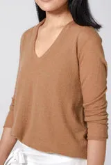 Musetta Cashmere Camel Sweater