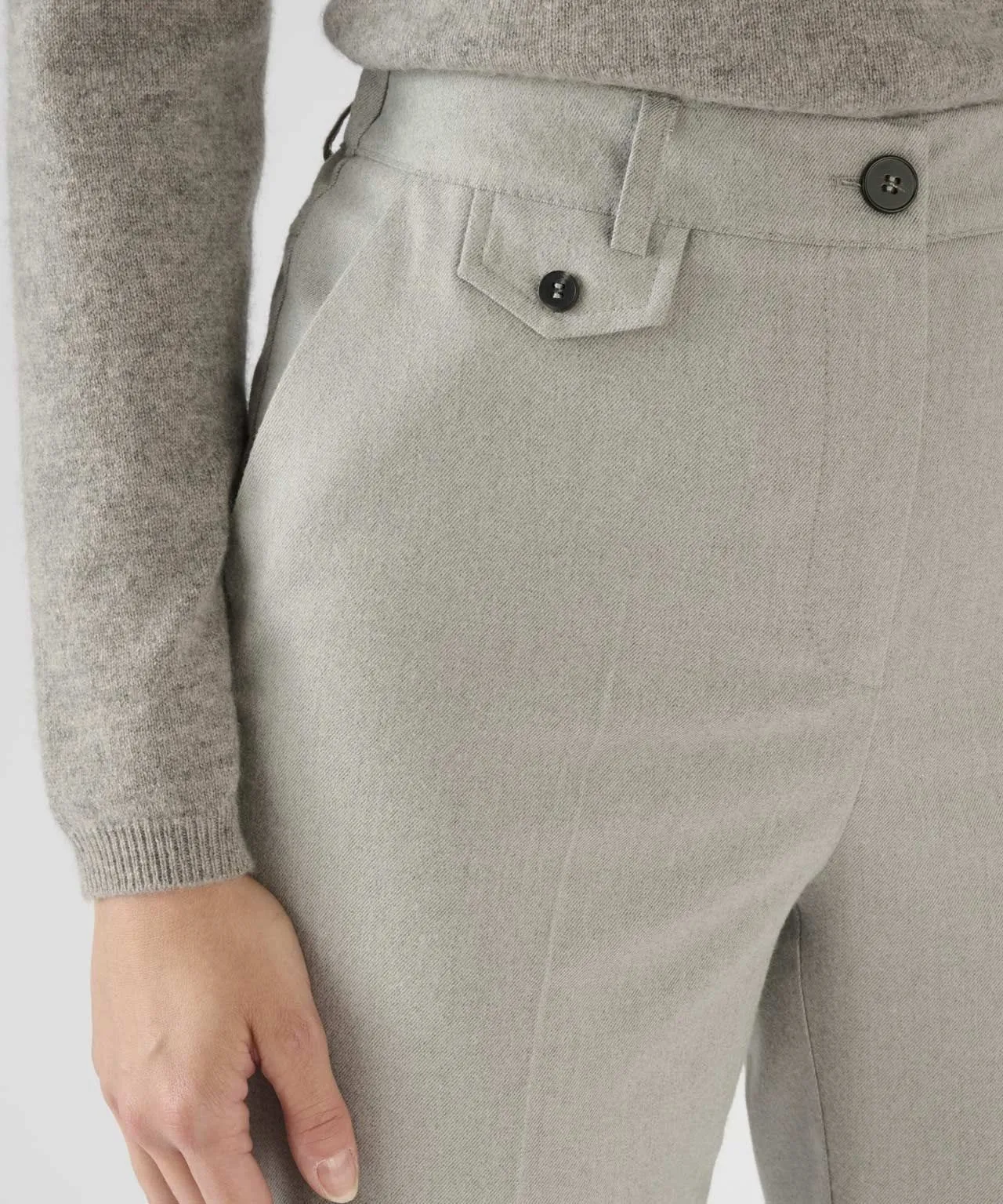 Pocket Detail Trousers with Narrow Leg