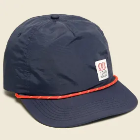 Navy Cord Baseball Cap