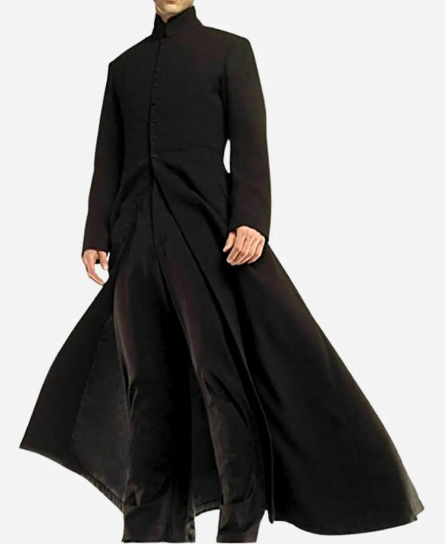 Neo Matrix Trench Coat