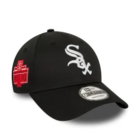 Chicago White Sox World Series World Series Patch Black 9FORTY Adjustable Cap by NEW ERA