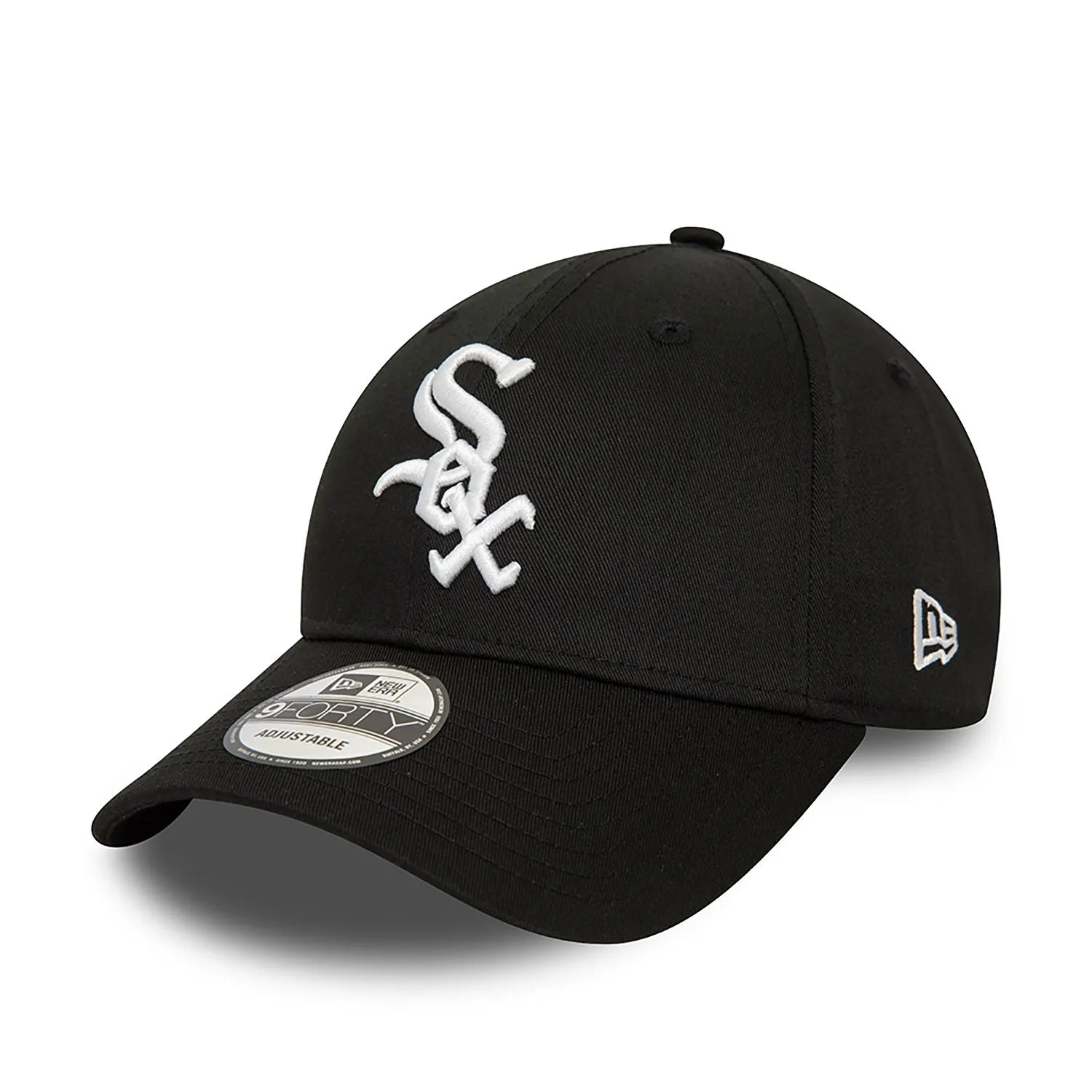 Chicago White Sox World Series World Series Patch Black 9FORTY Adjustable Cap by NEW ERA