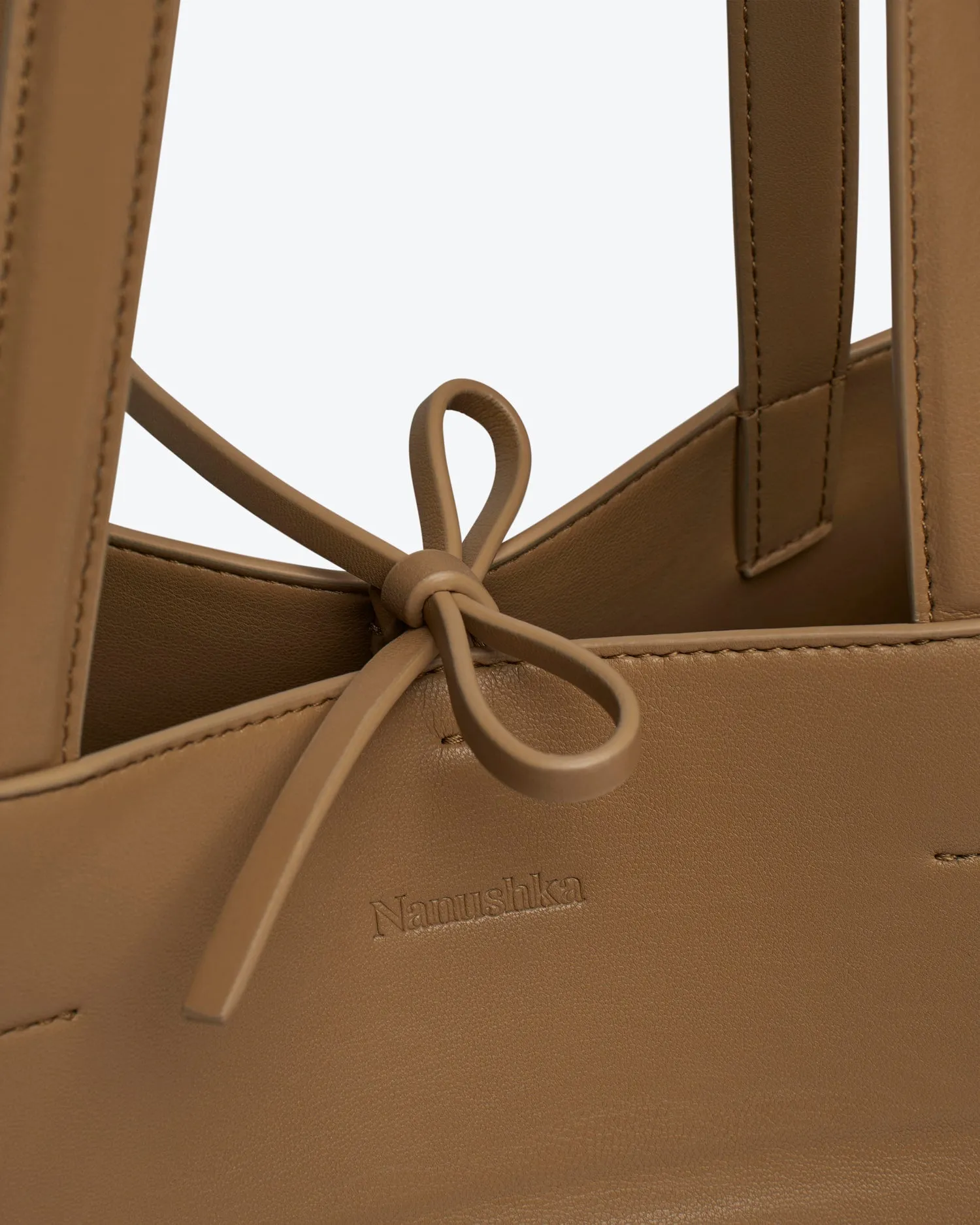 Origami Nappa Bag - Light Khaki