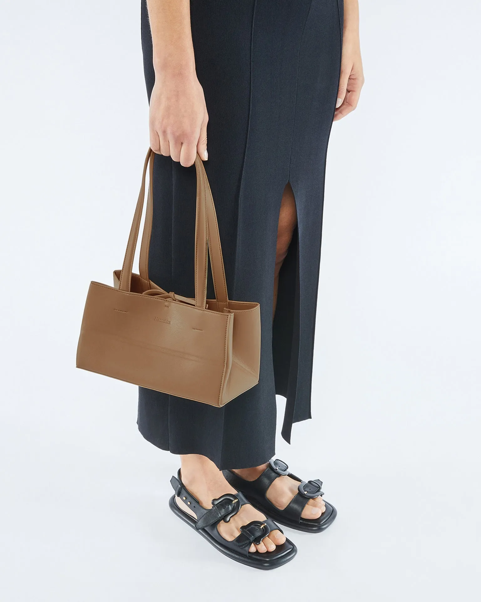 Origami Nappa Bag - Light Khaki