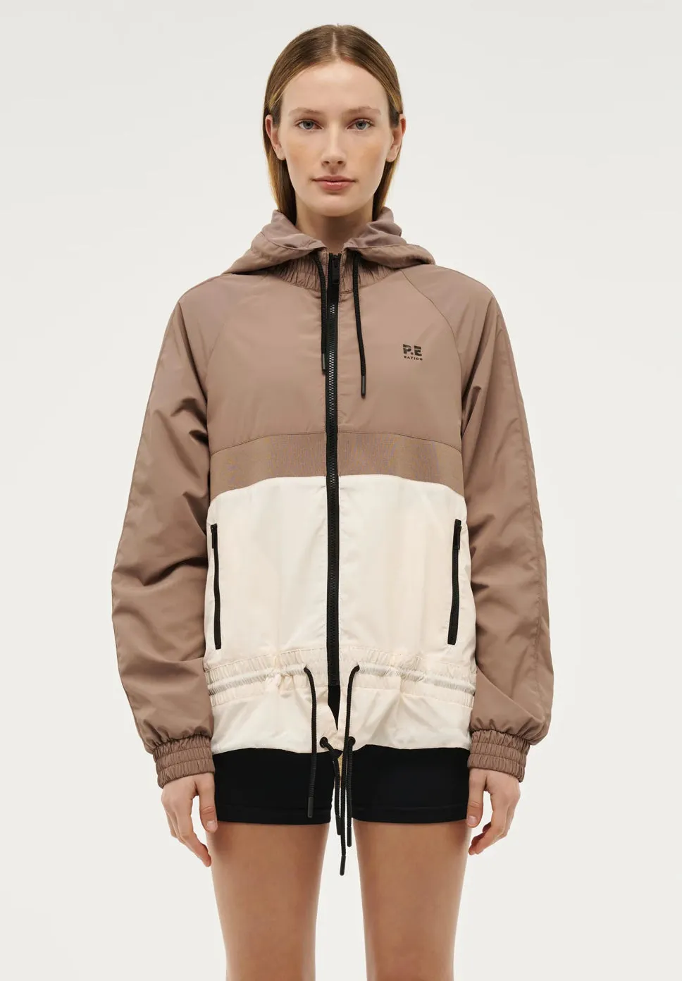 PE NATION Man Down Jacket Taupe