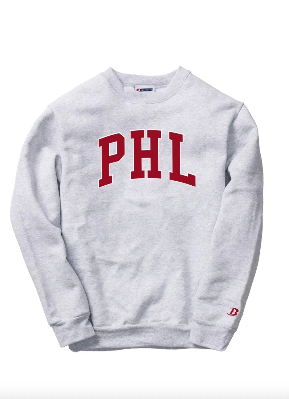 Philadelphia Tackle Twill Crew Sweatshirt