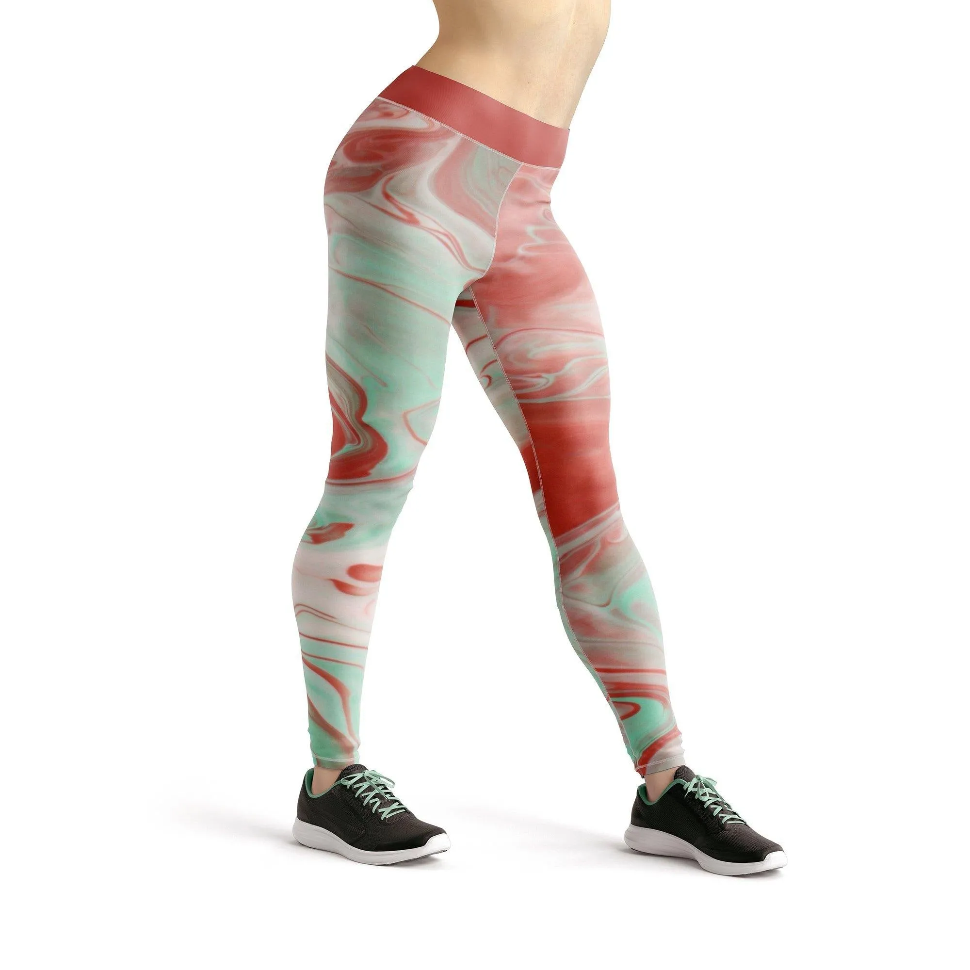 Pink Liquid Leggings Beverly