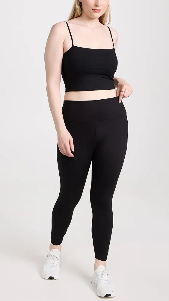 Plush Brushed Compression Leggings → Soft Compression Leggings
