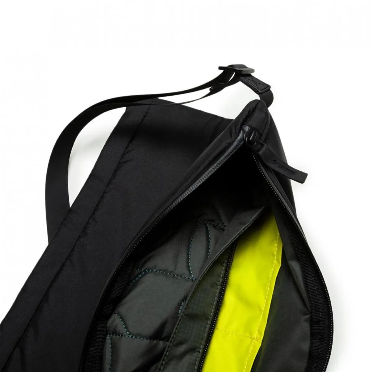 Pssbl Yellow and Black La Musette Bag