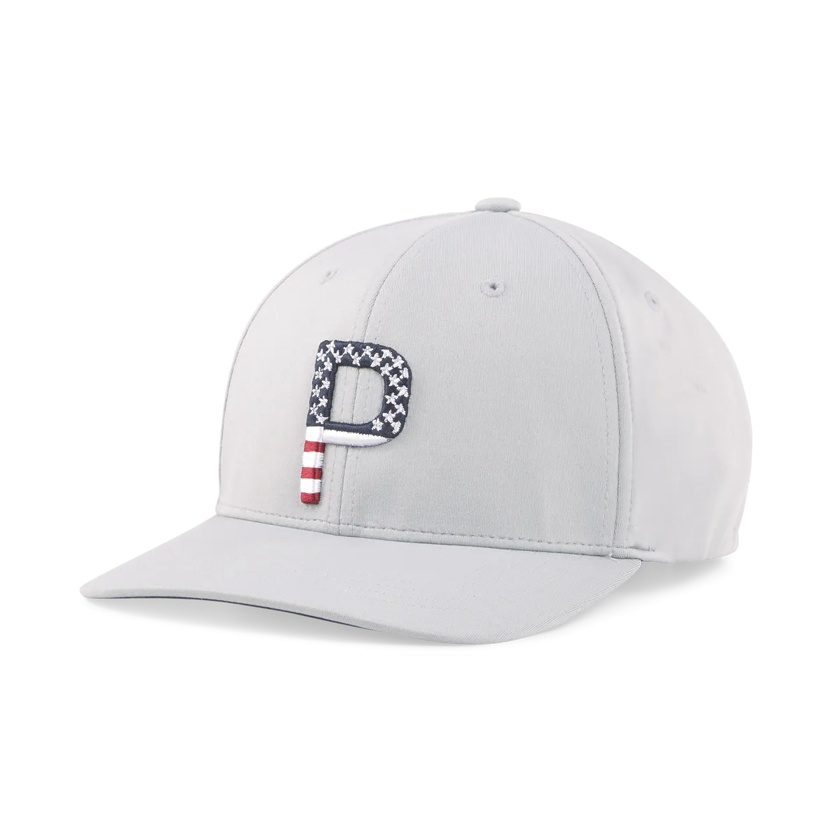 Puma Snapback Golf Cap with Pars and Stripes design