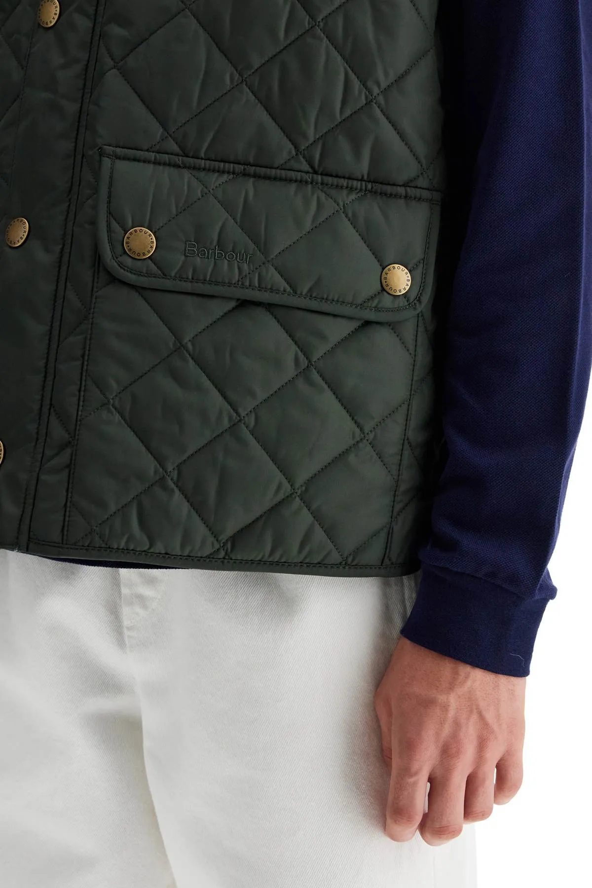 quilted vest from Lowerdale