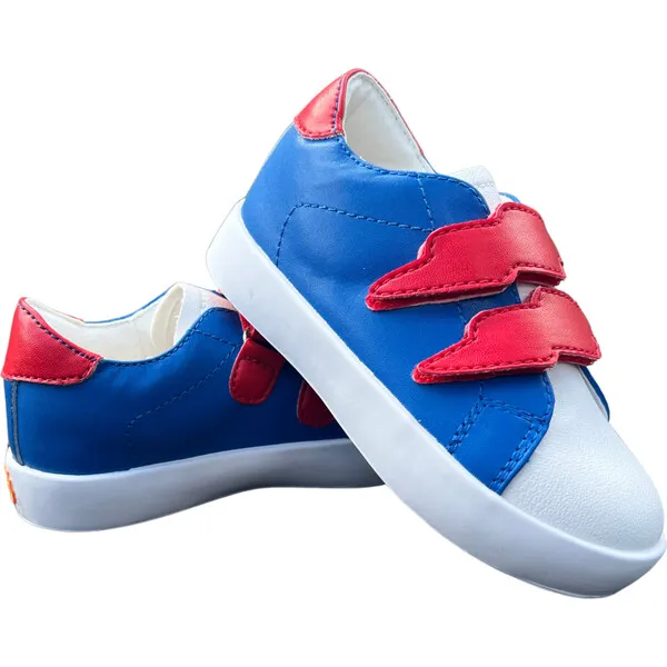 Red Blue StyleChild Wolff Bicolor Sneaker