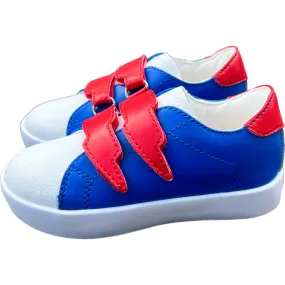 Red Blue StyleChild Wolff Bicolor Sneaker