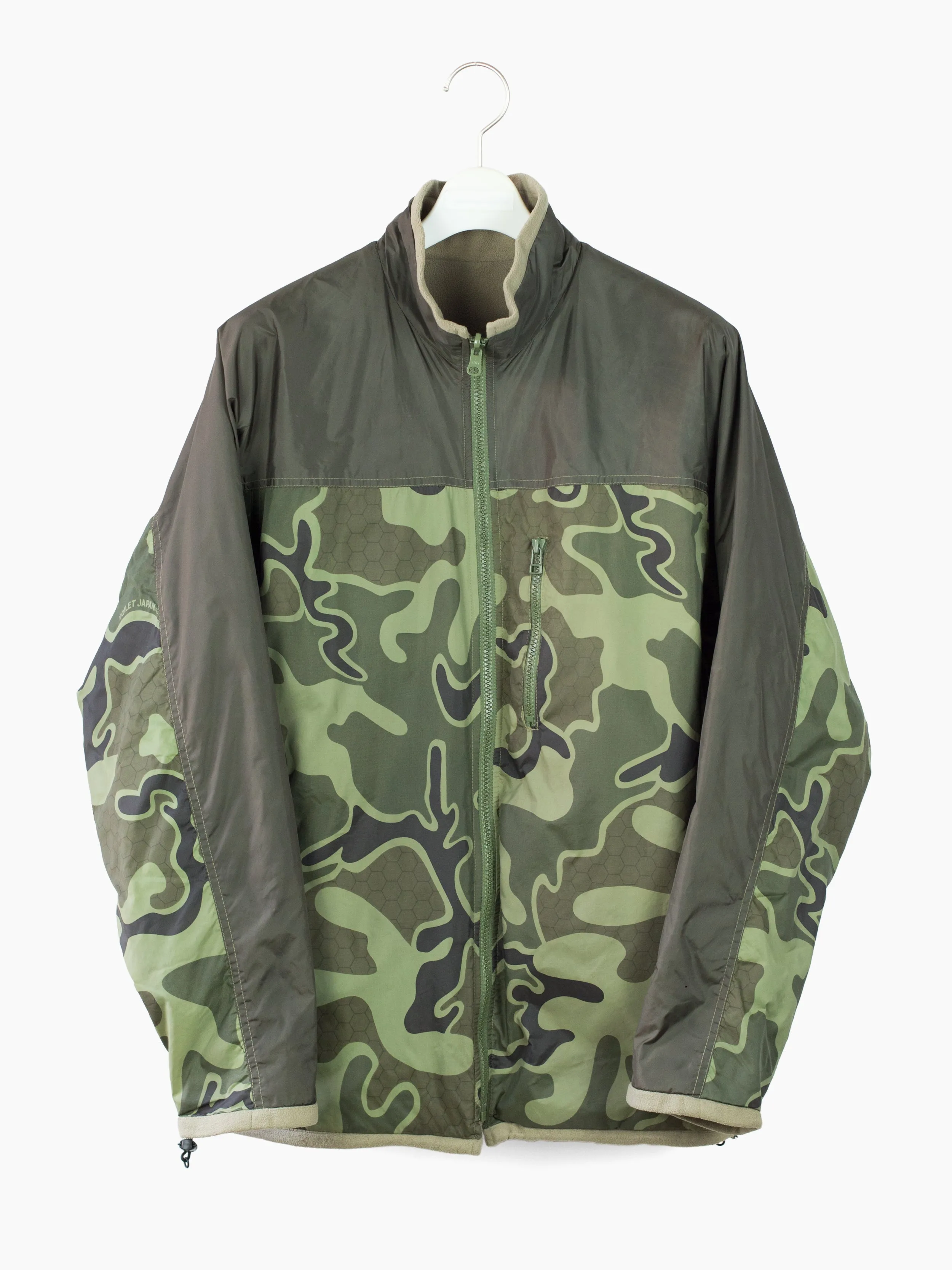 Reversible Camo Fleece 90s Toilet