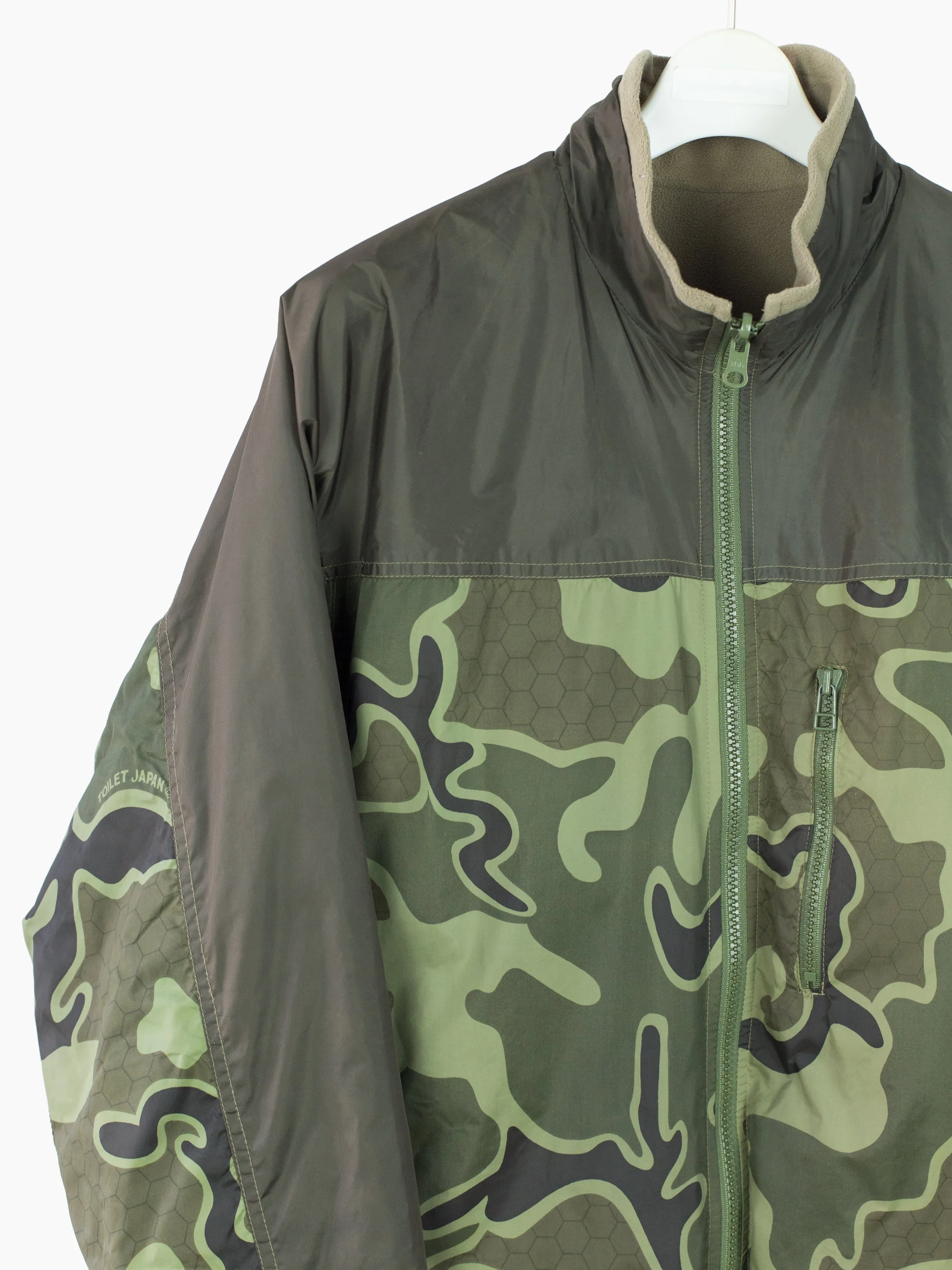 Reversible Camo Fleece 90s Toilet