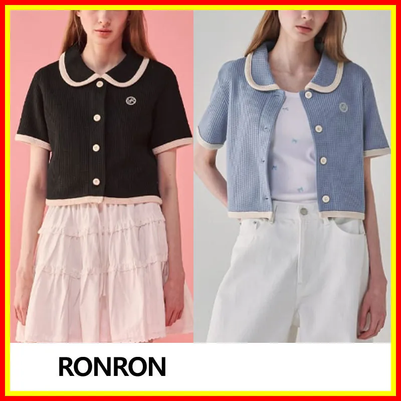 RONRON Street Style Short Sleeves Cardigans