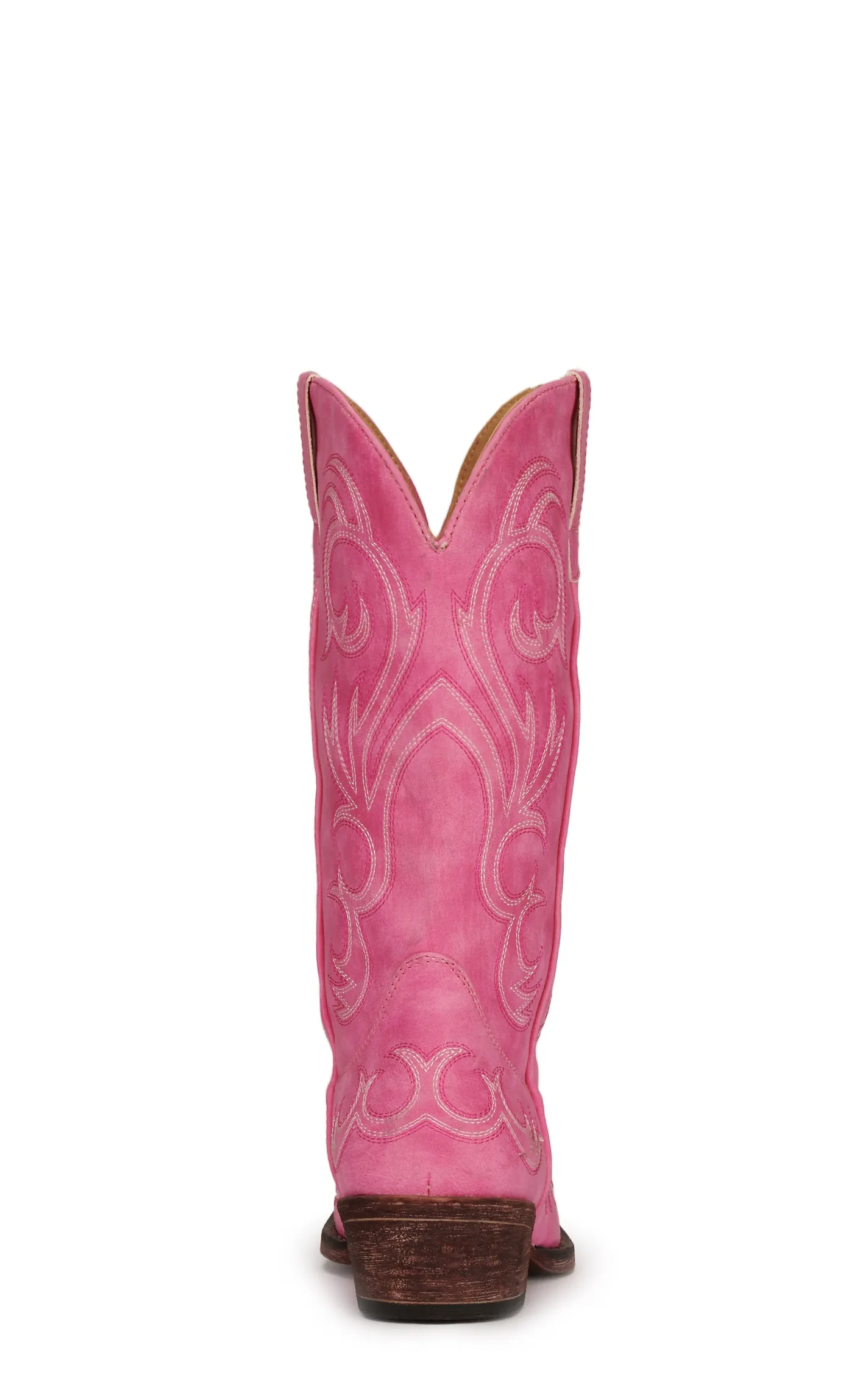 Roper Women's Pink Snip Toe Cowgirl Boots