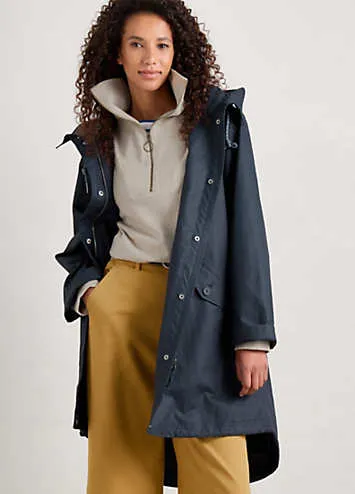 Seasalt Navy Seafaring Coat | Grattan