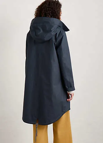 Seasalt Navy Seafaring Coat | Grattan