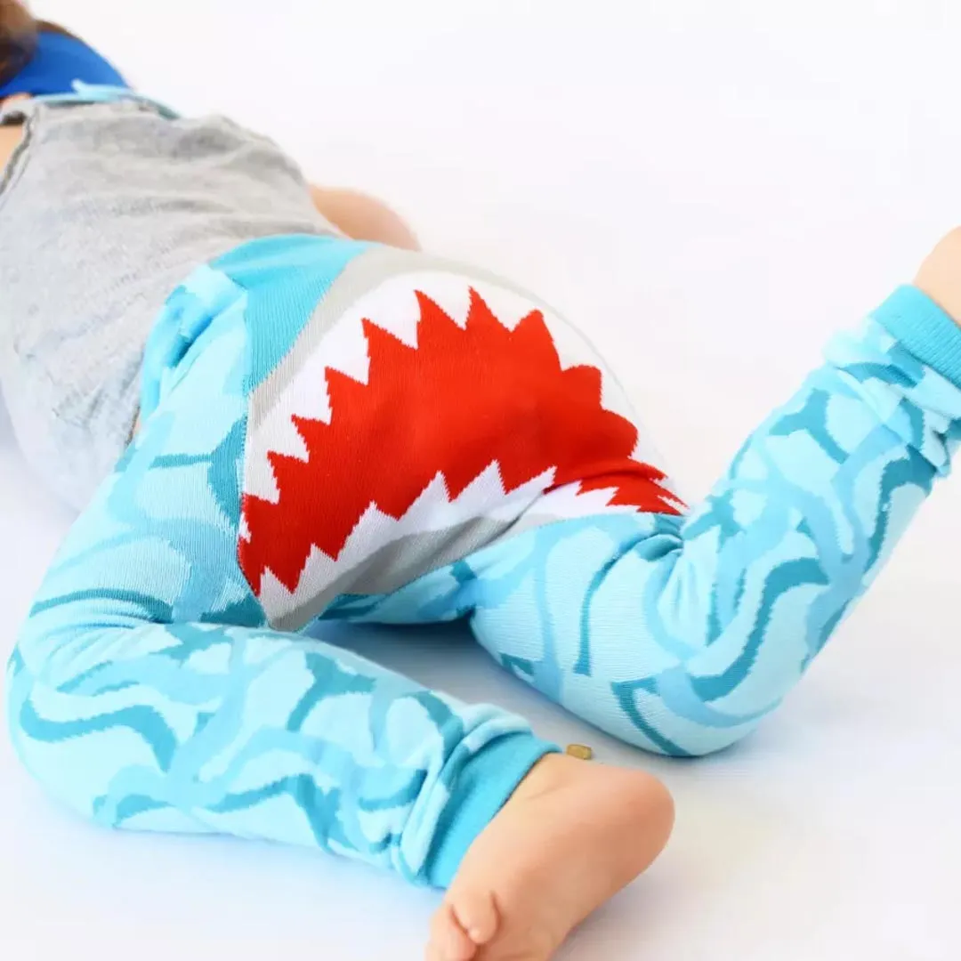 Shark Print Baby and Toddler Leggings