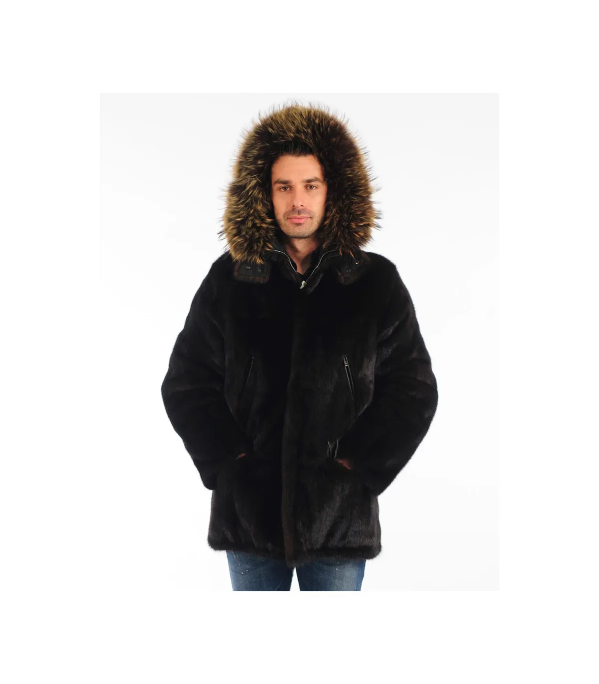 Shop Peter Reversible Mink Fur Coat at FurHatWorld.com