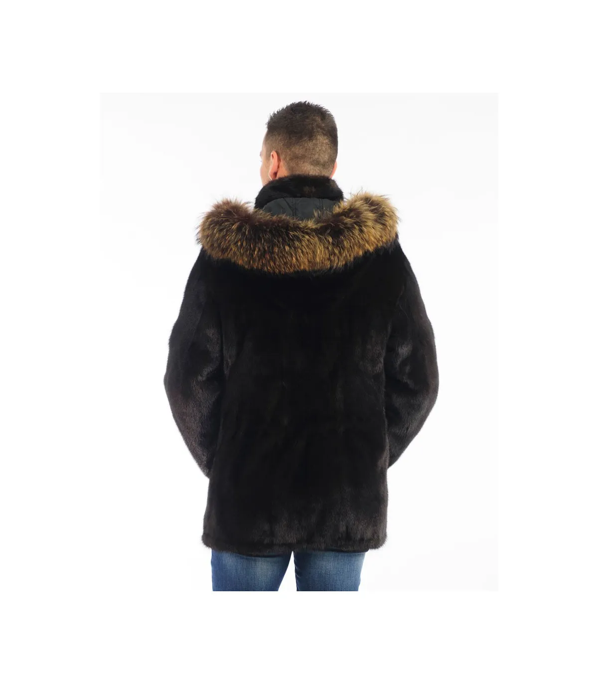 Shop Peter Reversible Mink Fur Coat at FurHatWorld.com