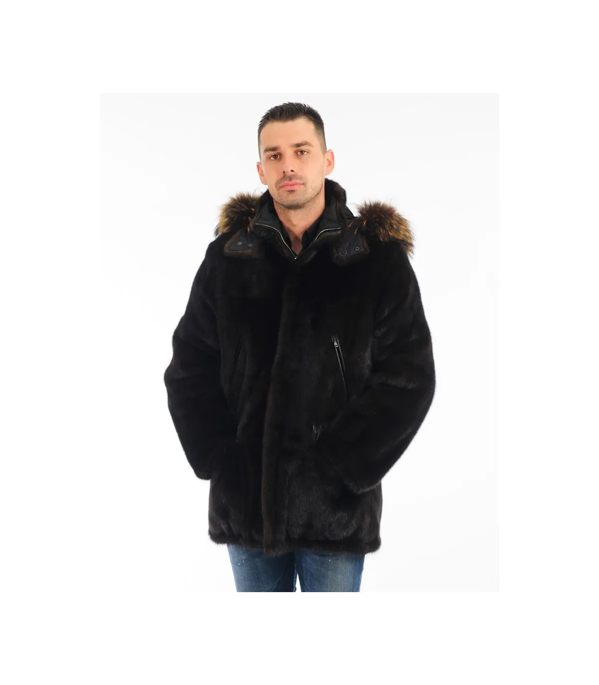 Shop Peter Reversible Mink Fur Coat at FurHatWorld.com