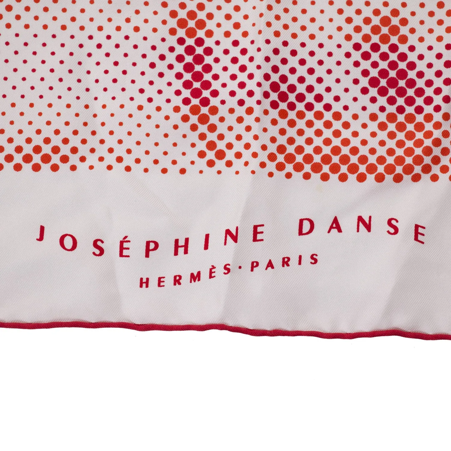 Silk Scarf with Josephine Danse Design by Hermès