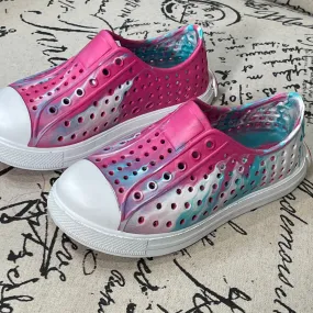 Slide On Pink Tie Dye Sneaker for Girls