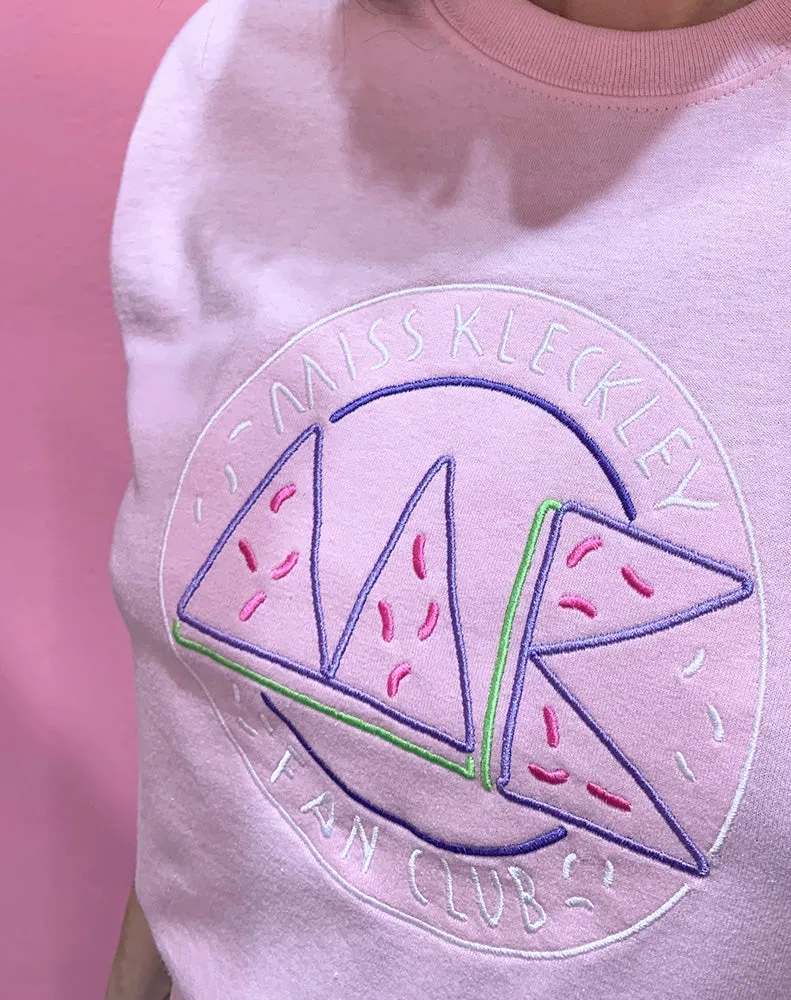 Soft pink MK FAN CLUB t-shirt