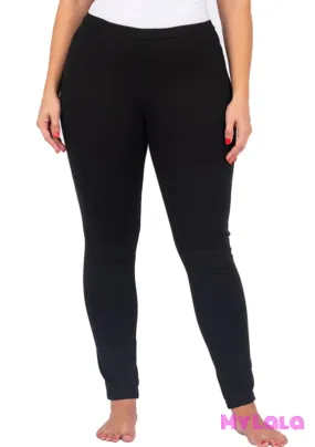 Solid Black Plus Size Leggings in Size 20-26