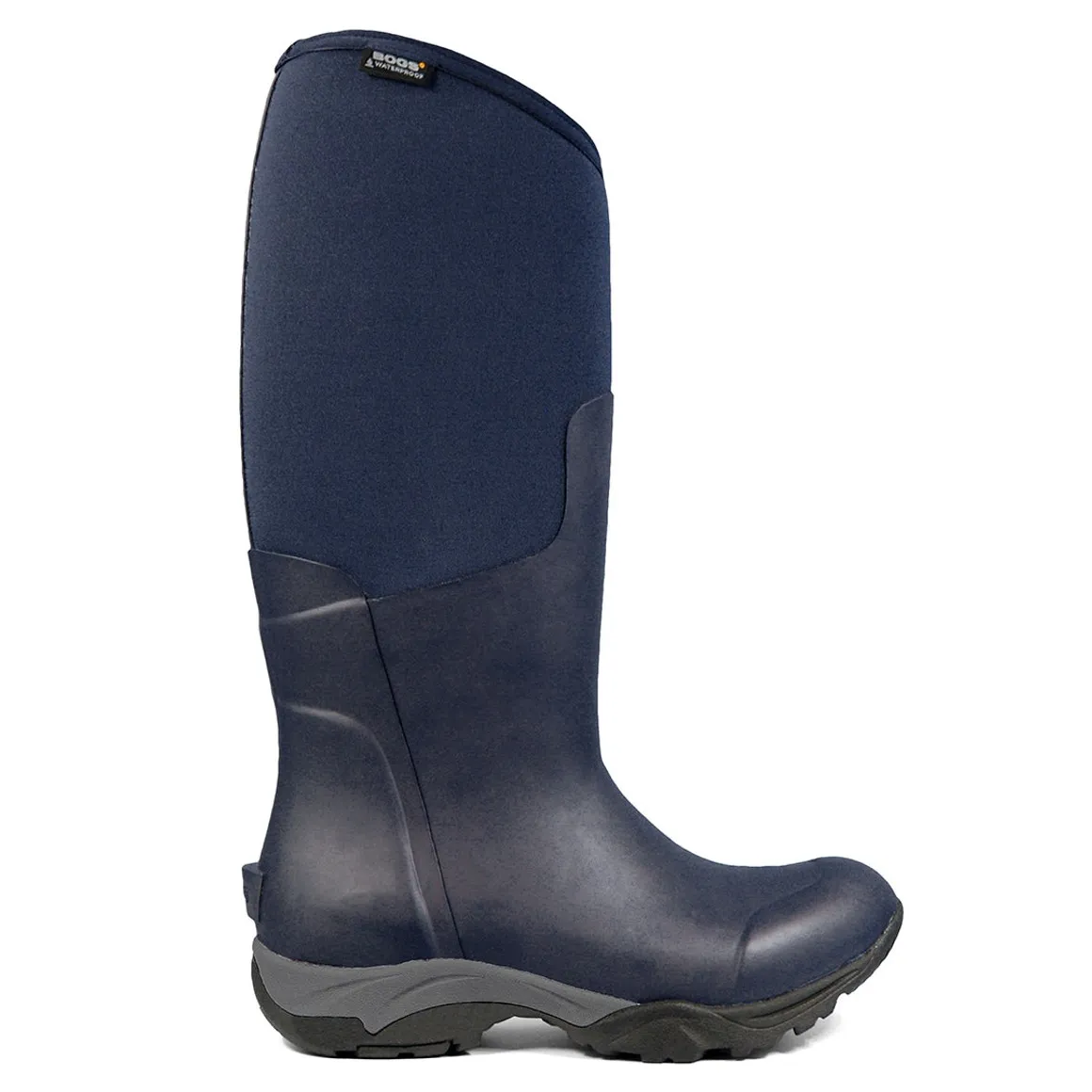 Solid Navy Light Tall Women's Bogs