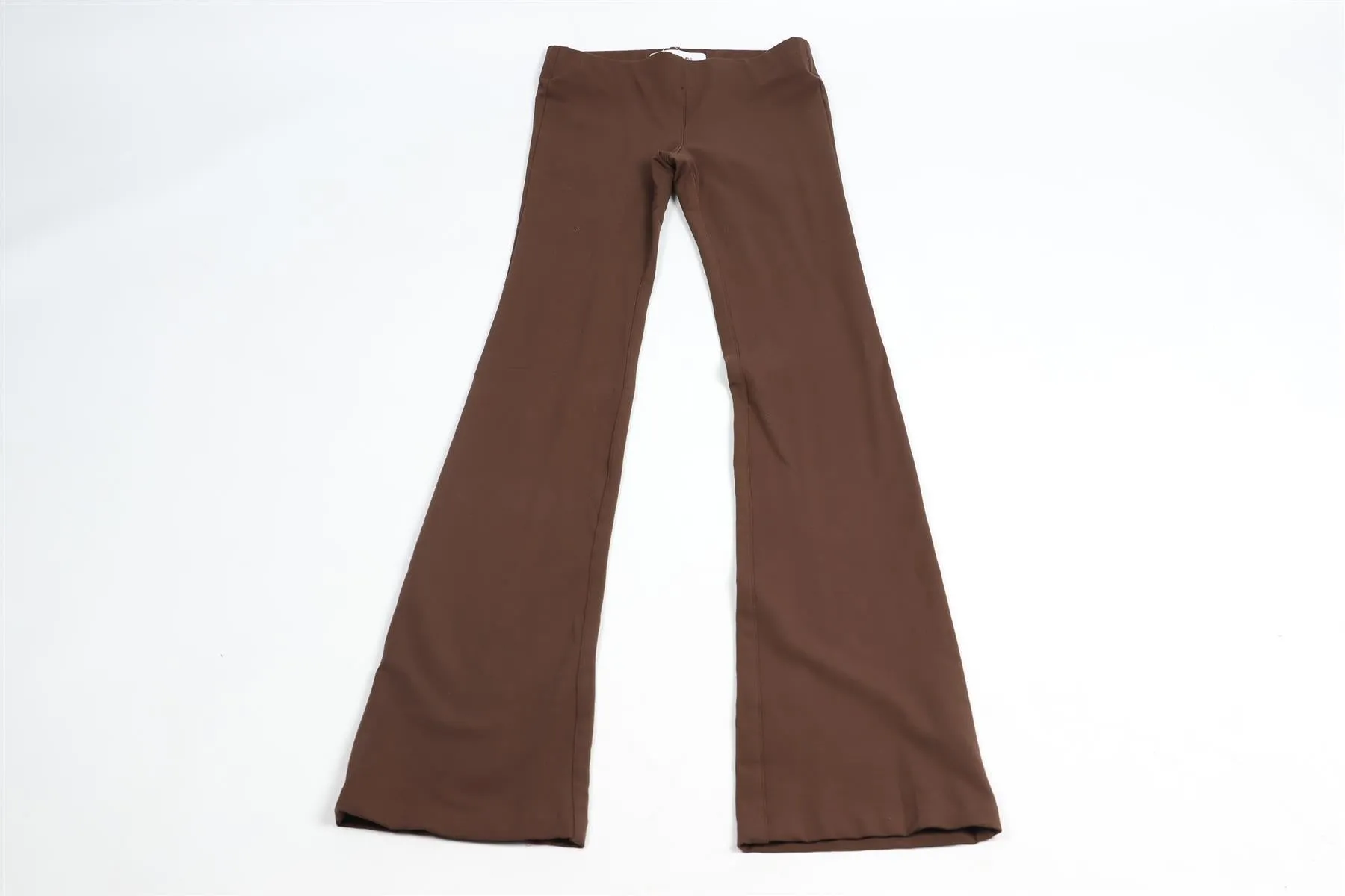 SPRWMN Brown Jersey Leggings Small