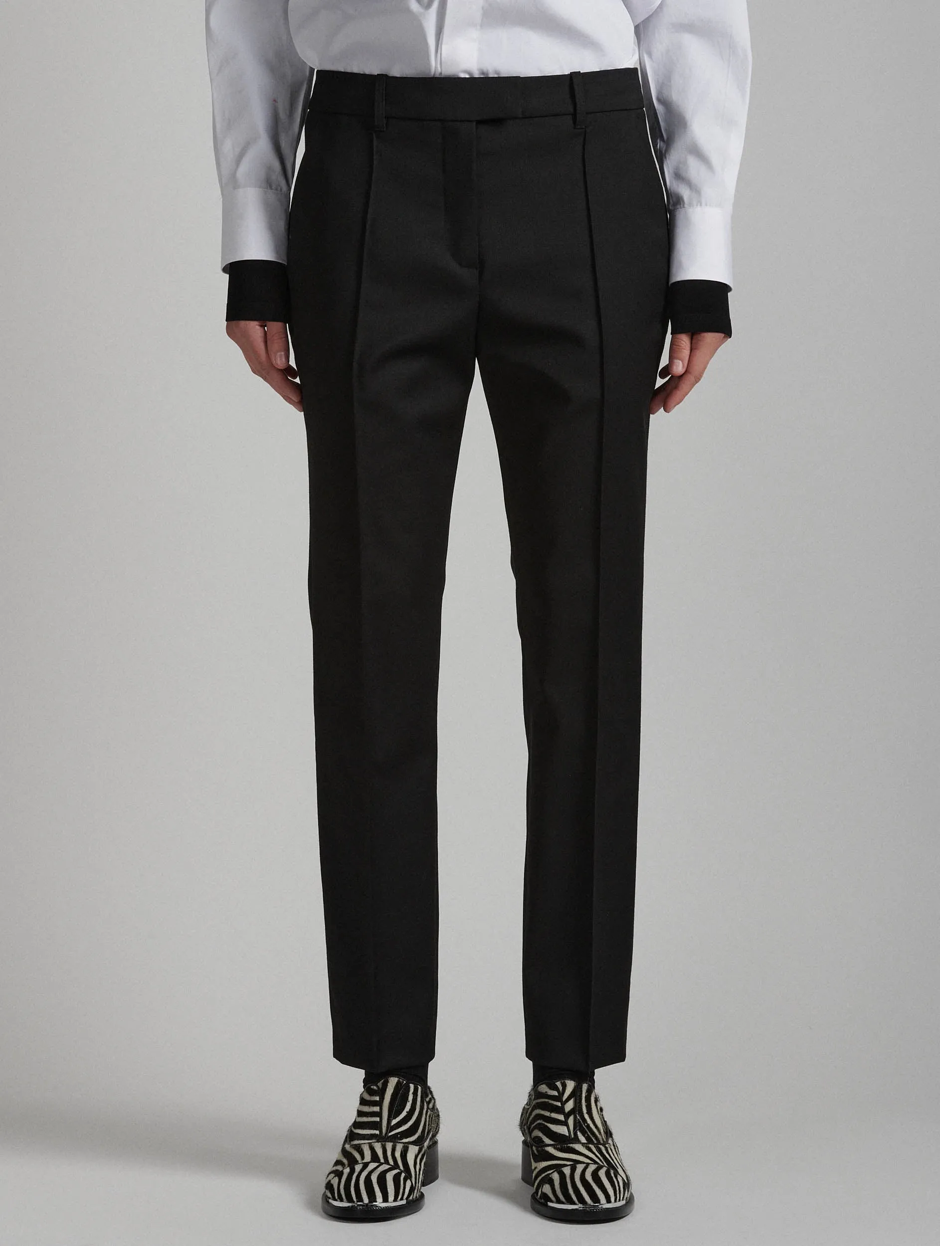 Stretch Wool Trousers