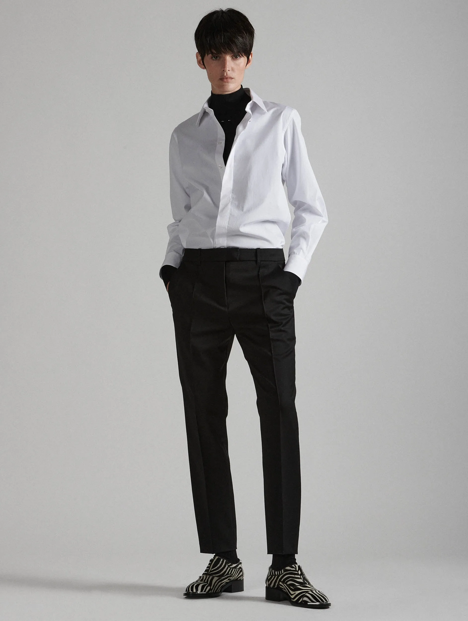 Stretch Wool Trousers