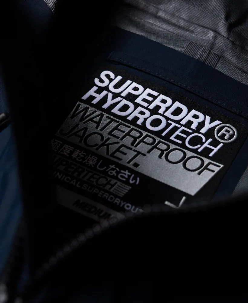 Navy Softshell Hooded Jacket by Superdry Hydrotech