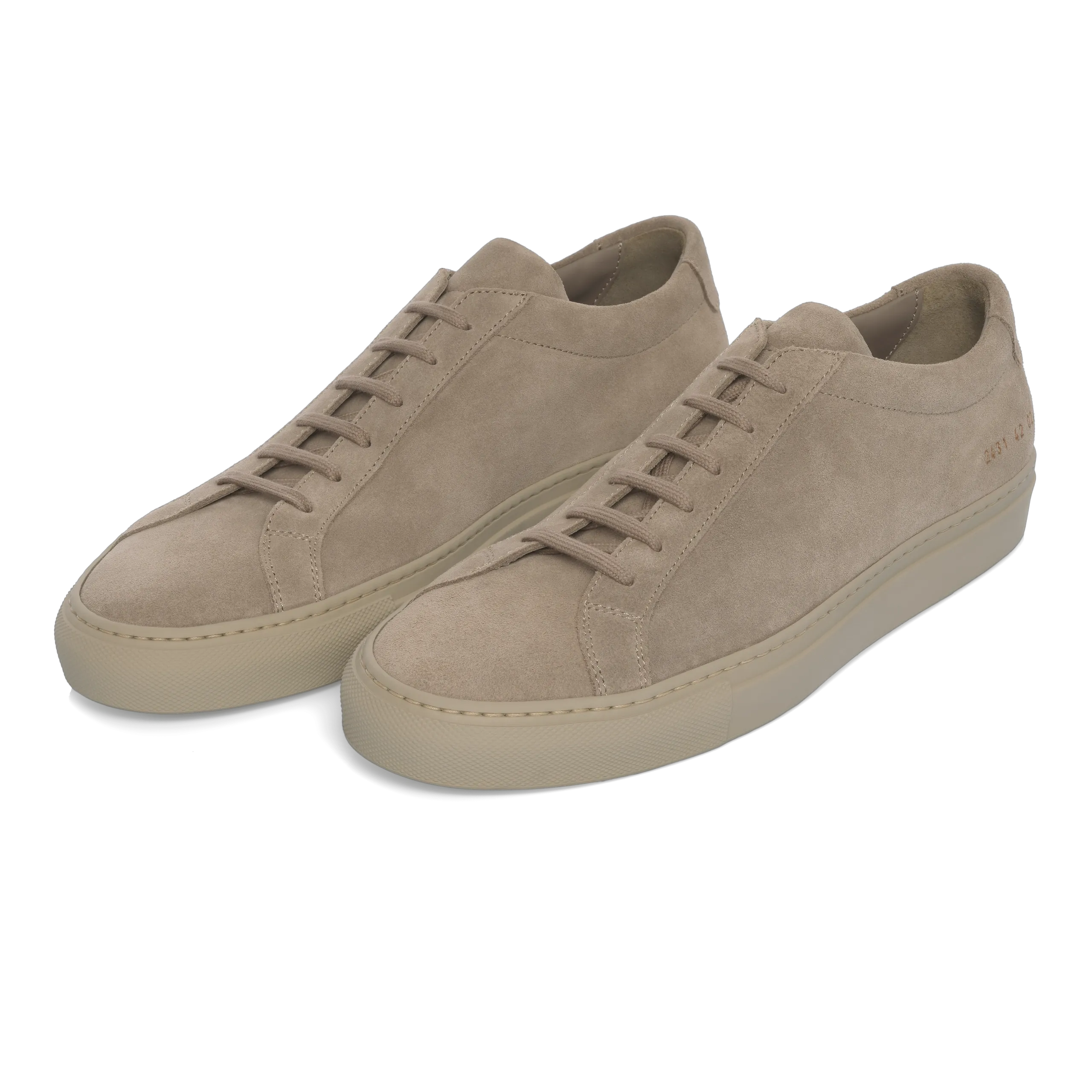 Taupe Suede Sneaker by Common Projects