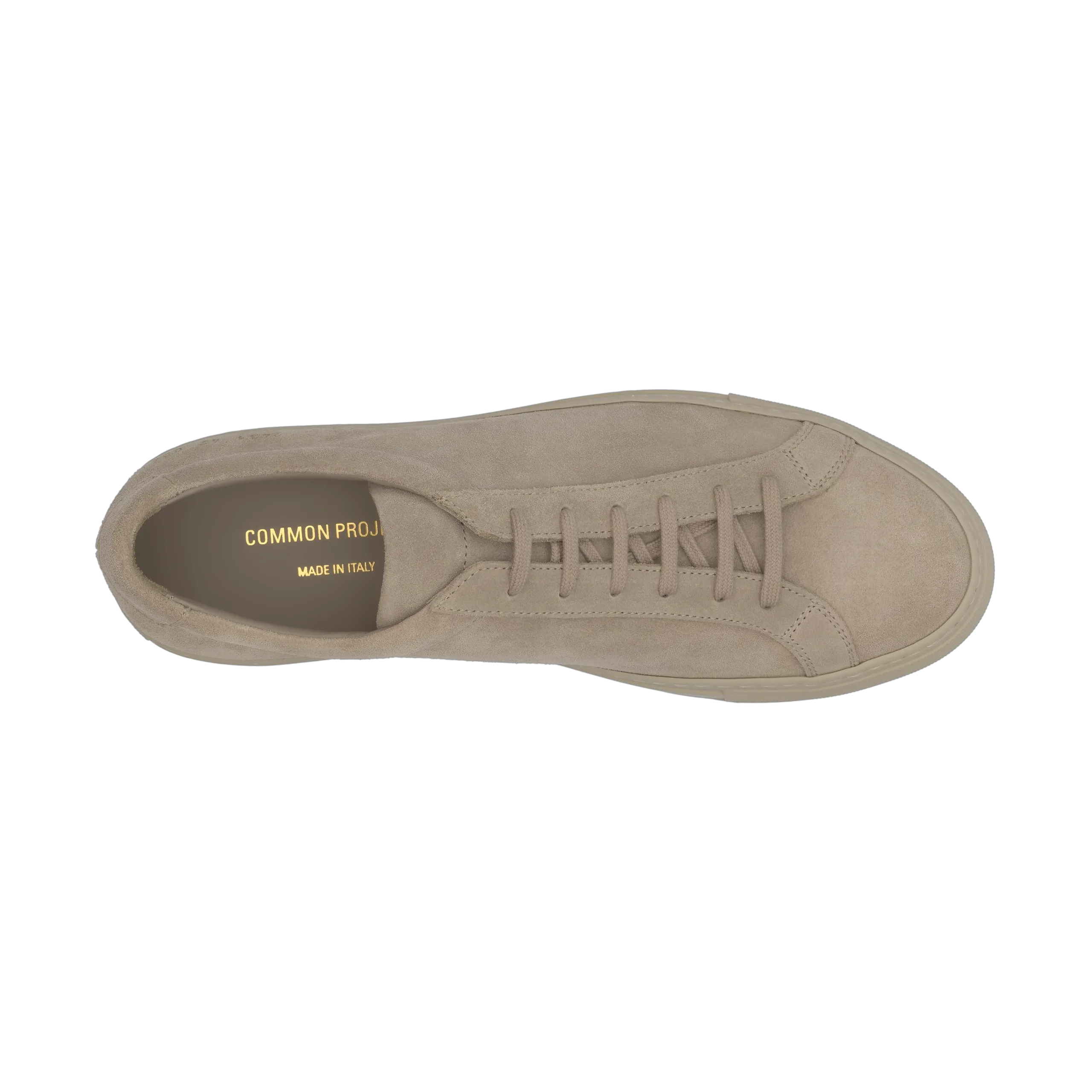 Taupe Suede Sneaker by Common Projects