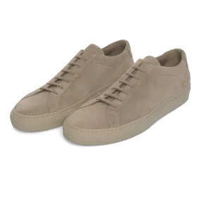 Taupe Suede Sneaker by Common Projects