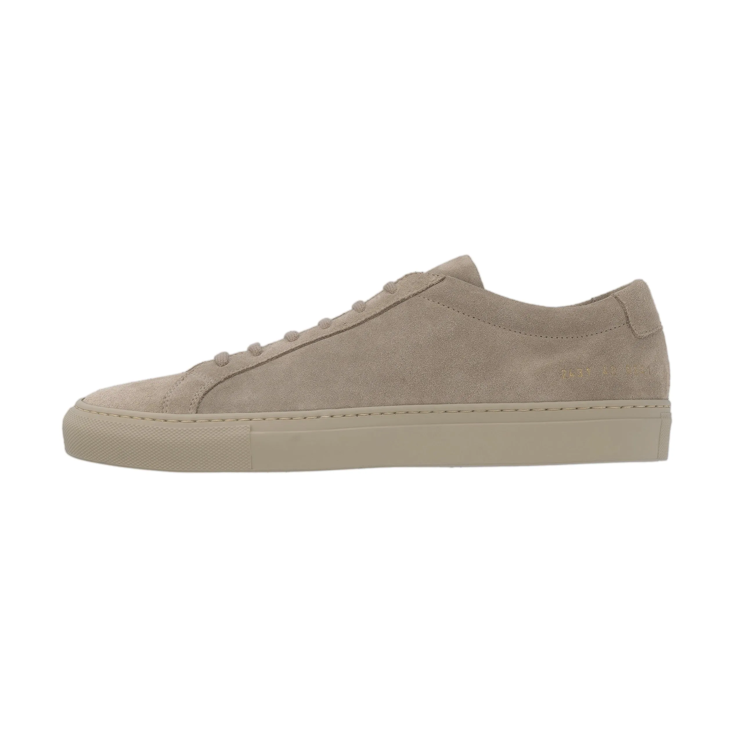 Taupe Suede Sneaker by Common Projects