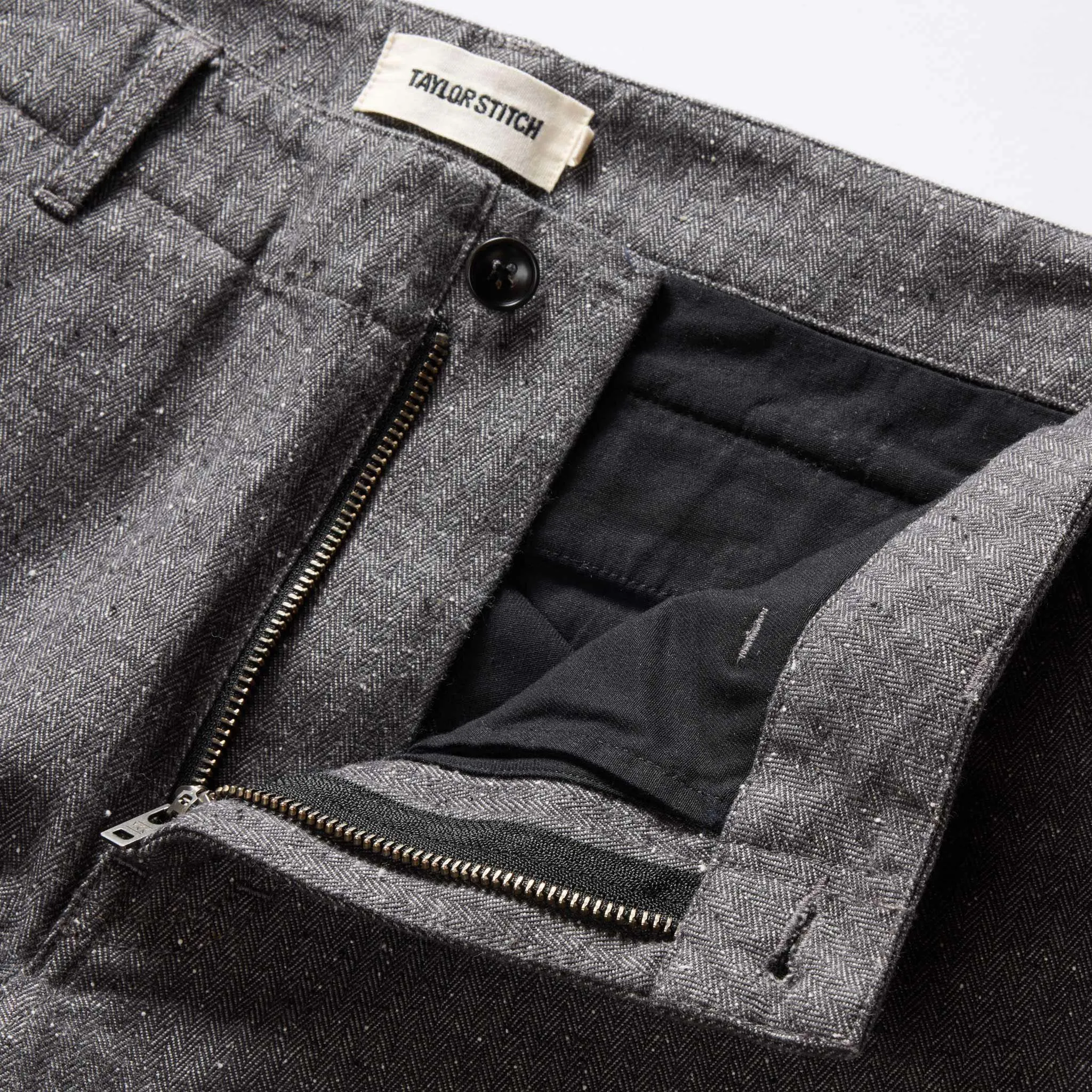 Granite Herringbone The Carnegie Pant