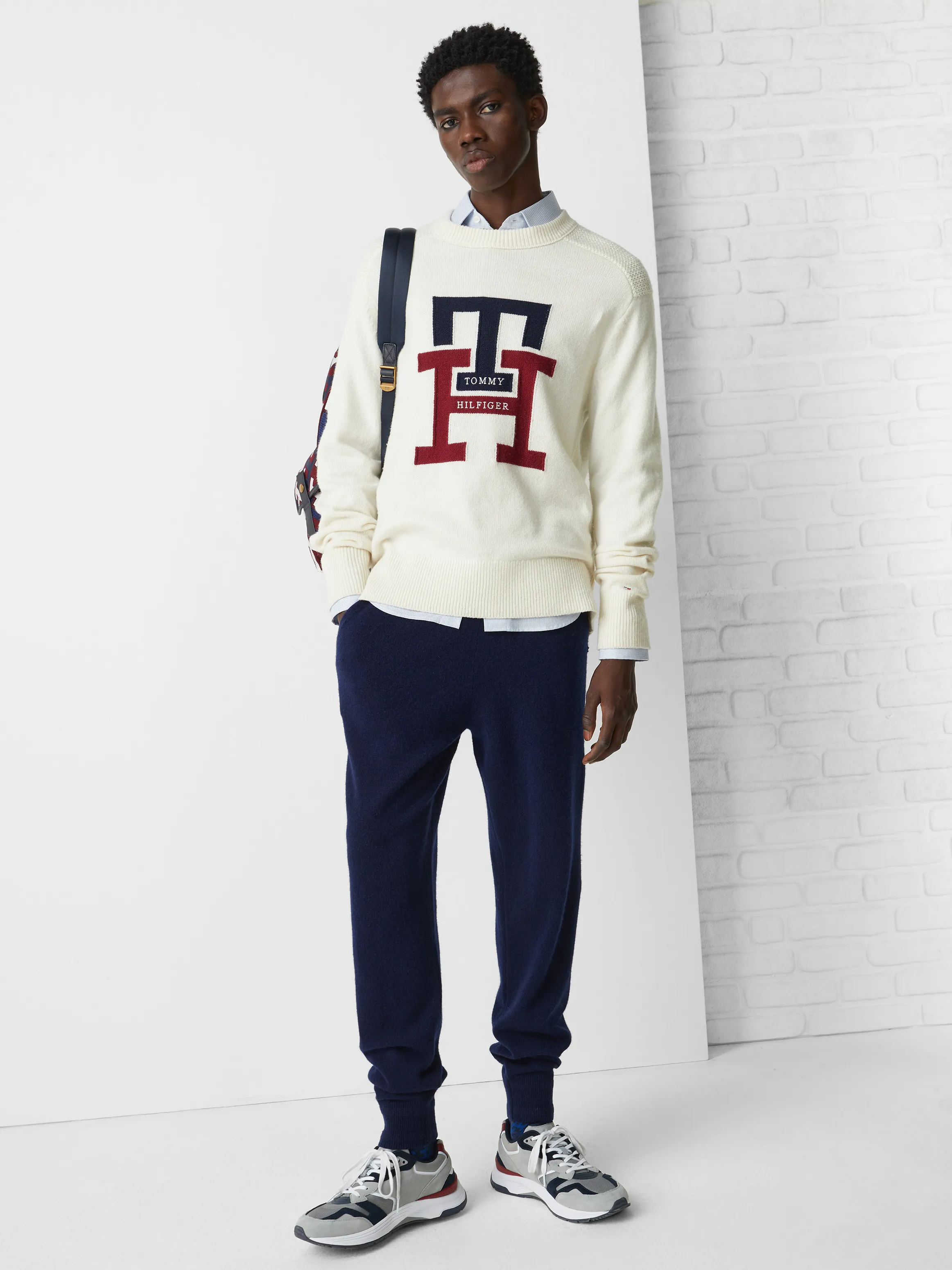 Tommy Hilfiger Monogram Crew Neck Jumper | Sweatshirts & Hoodies