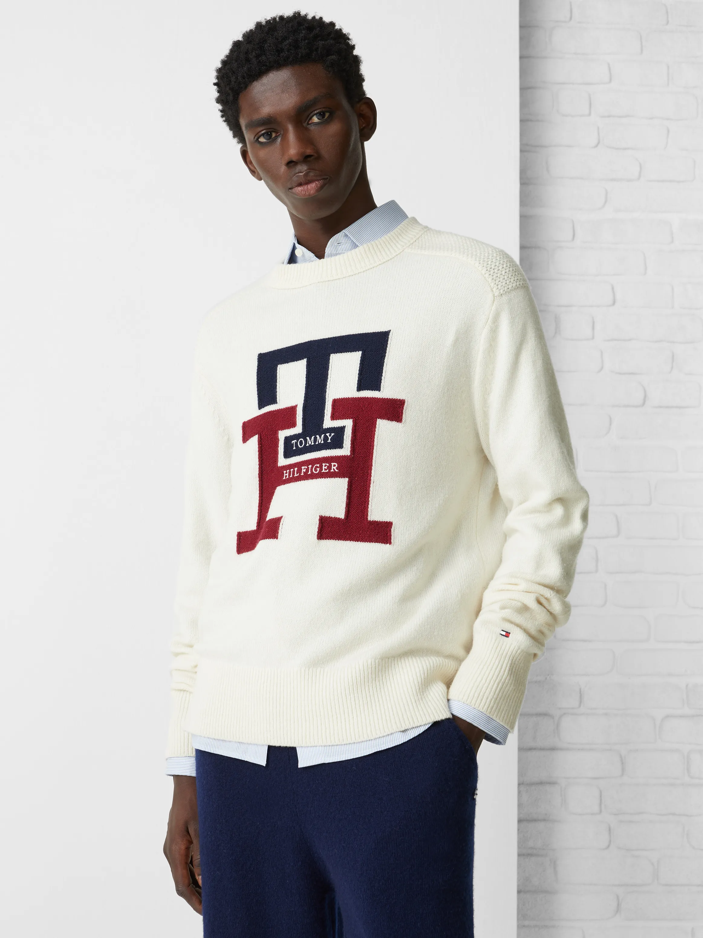 Tommy Hilfiger Monogram Crew Neck Jumper | Sweatshirts & Hoodies