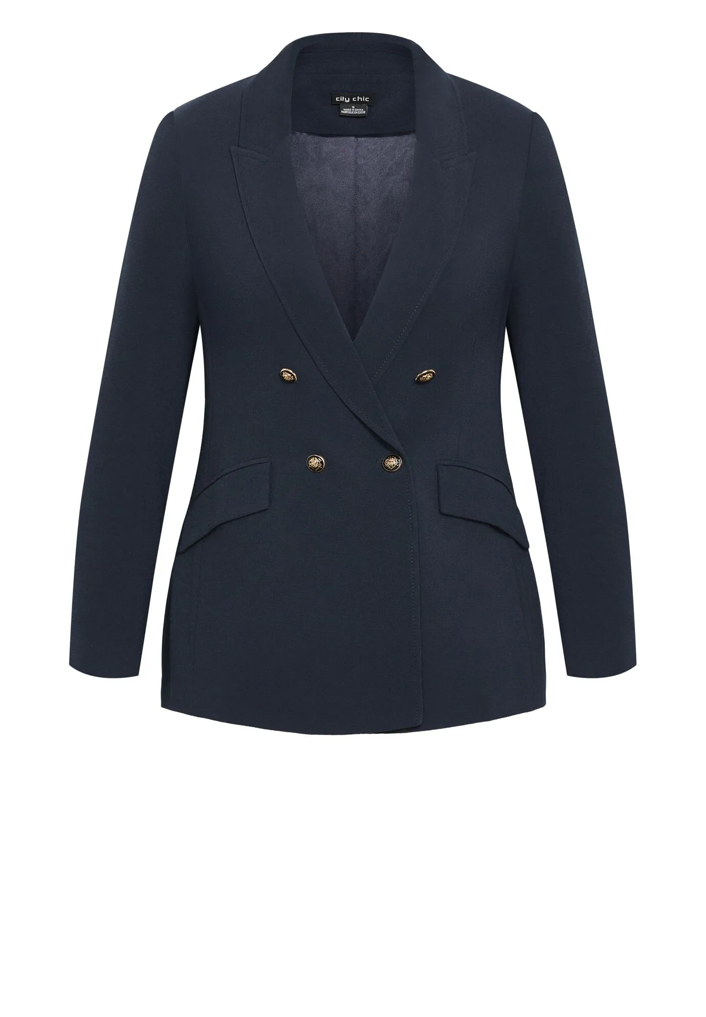 Trendy Kiana Navy Jacket