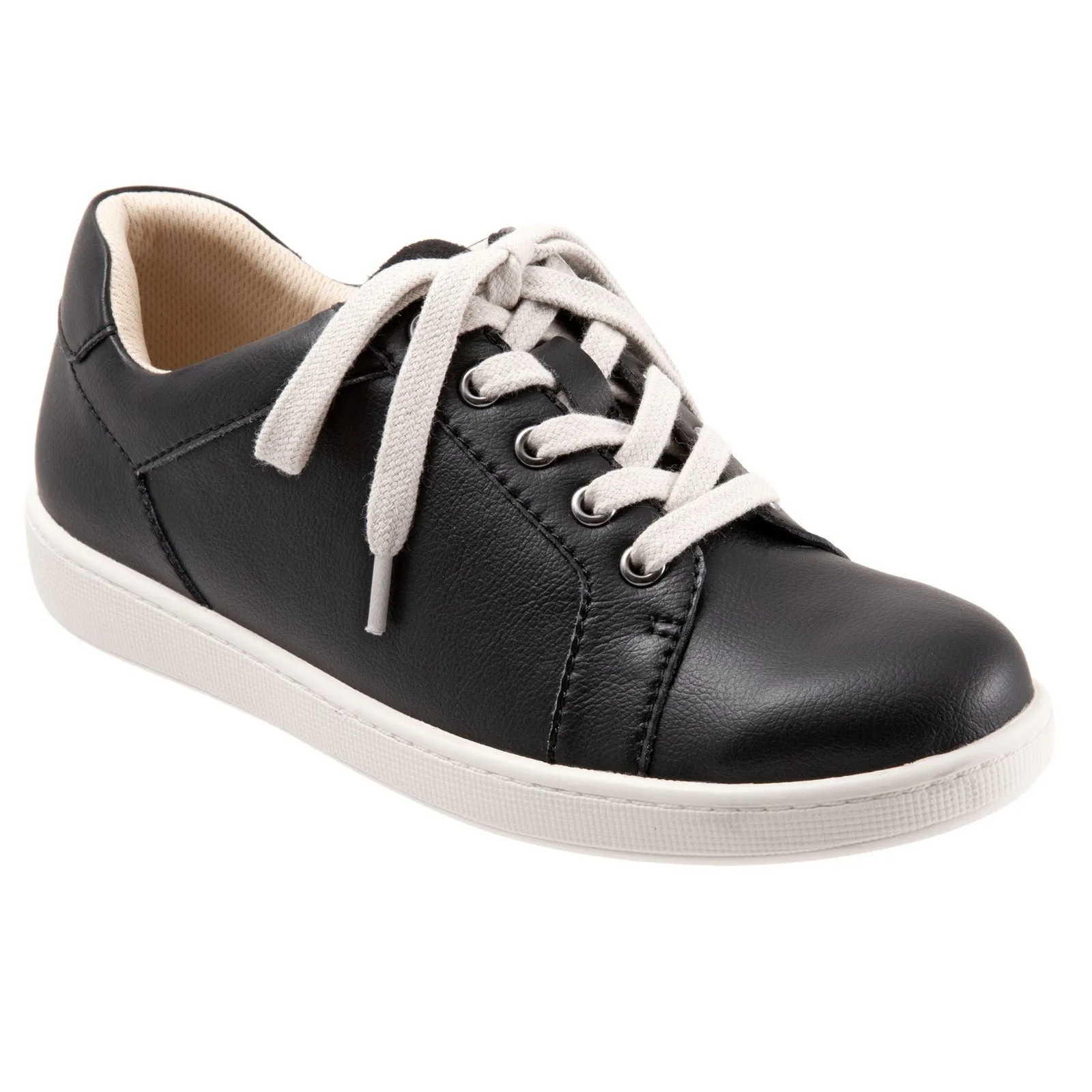 Trotters Adore T2117-001 Womens Black Narrow Lifestyle Sneakers Shoes